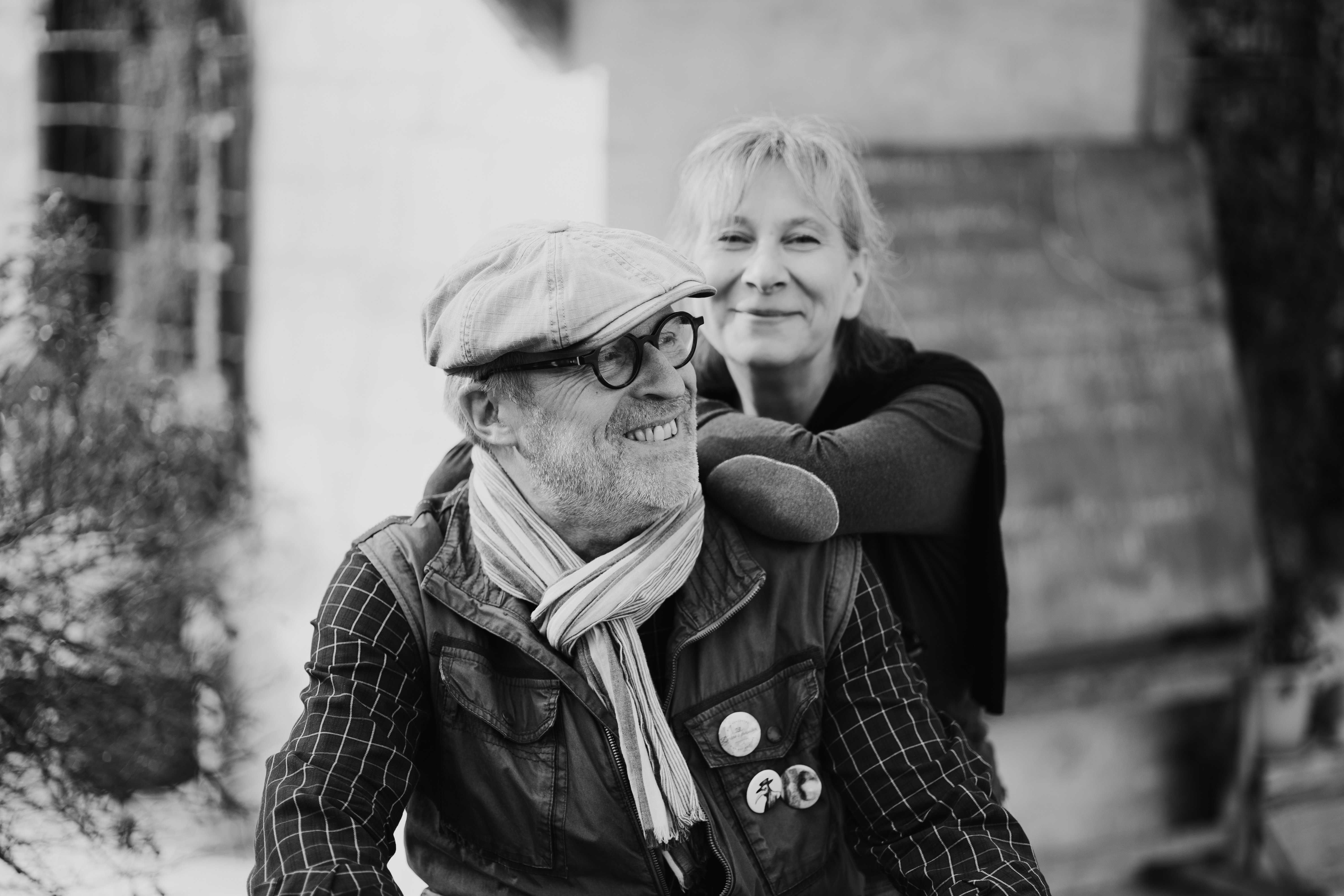 Nous deux, Isabelle et Bazile, et nos rêves...