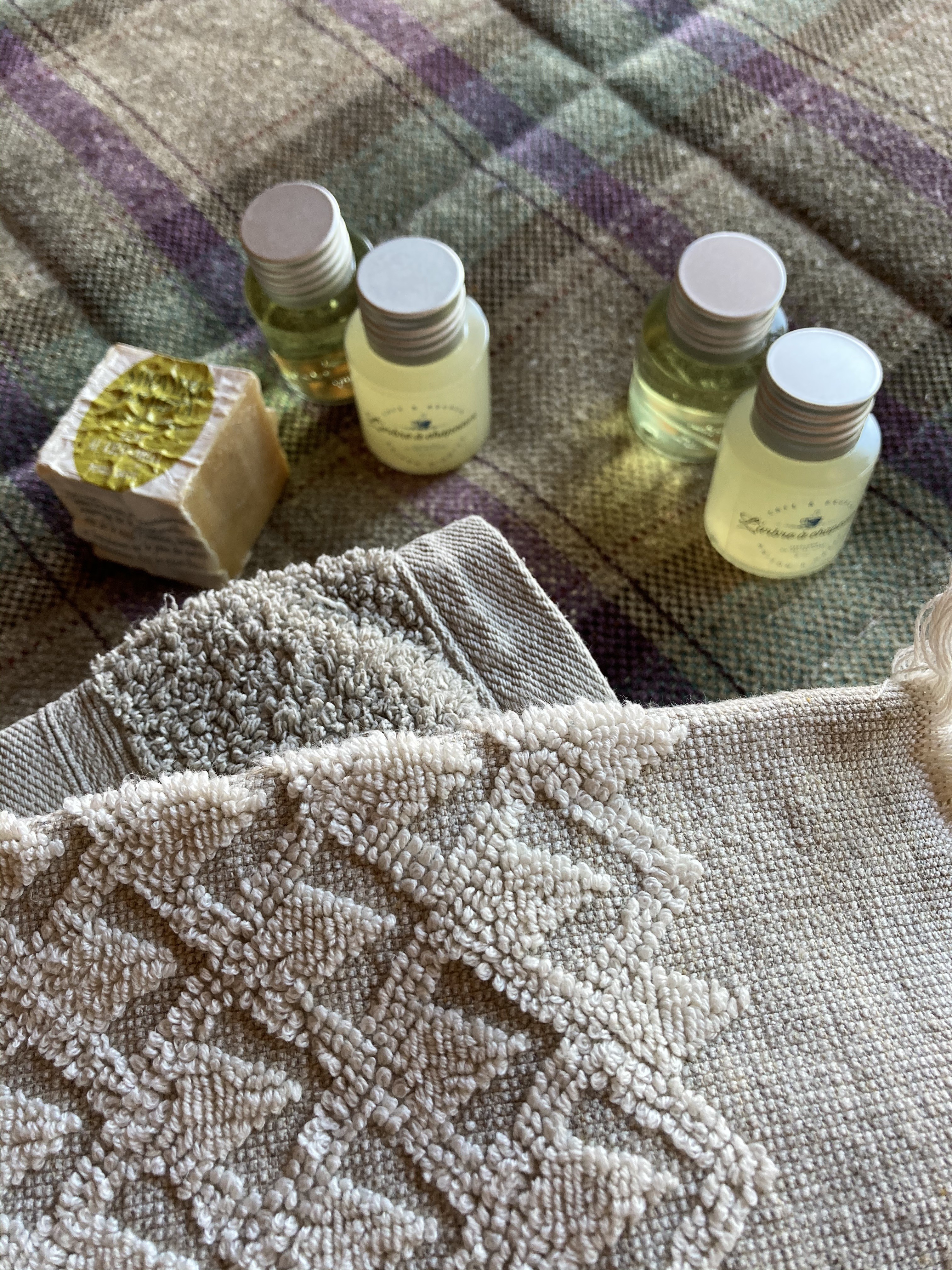 A l'Arbre à Chapeaux, nous apportons un grand soin au choix des savons et gels douche.