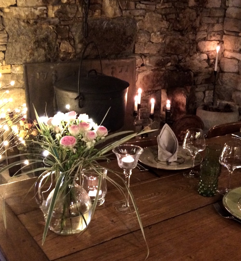 Le souper sous le tuyé...un moment rare !