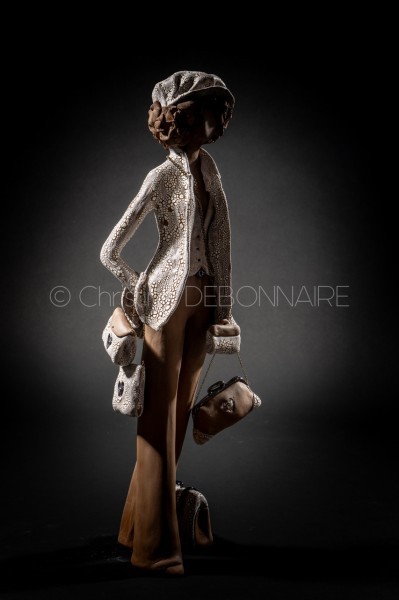 Sculpture "Louise la citadine"_pièce unique